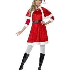 Deluxe Miss Santa Christmas Costume