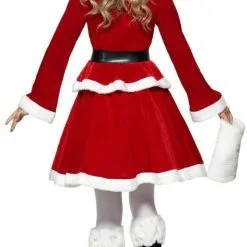 Miss Santa Costume 5 Miss Santa Costume -Hot Sale Cosyumes Store lrgscalemiss santa muff back