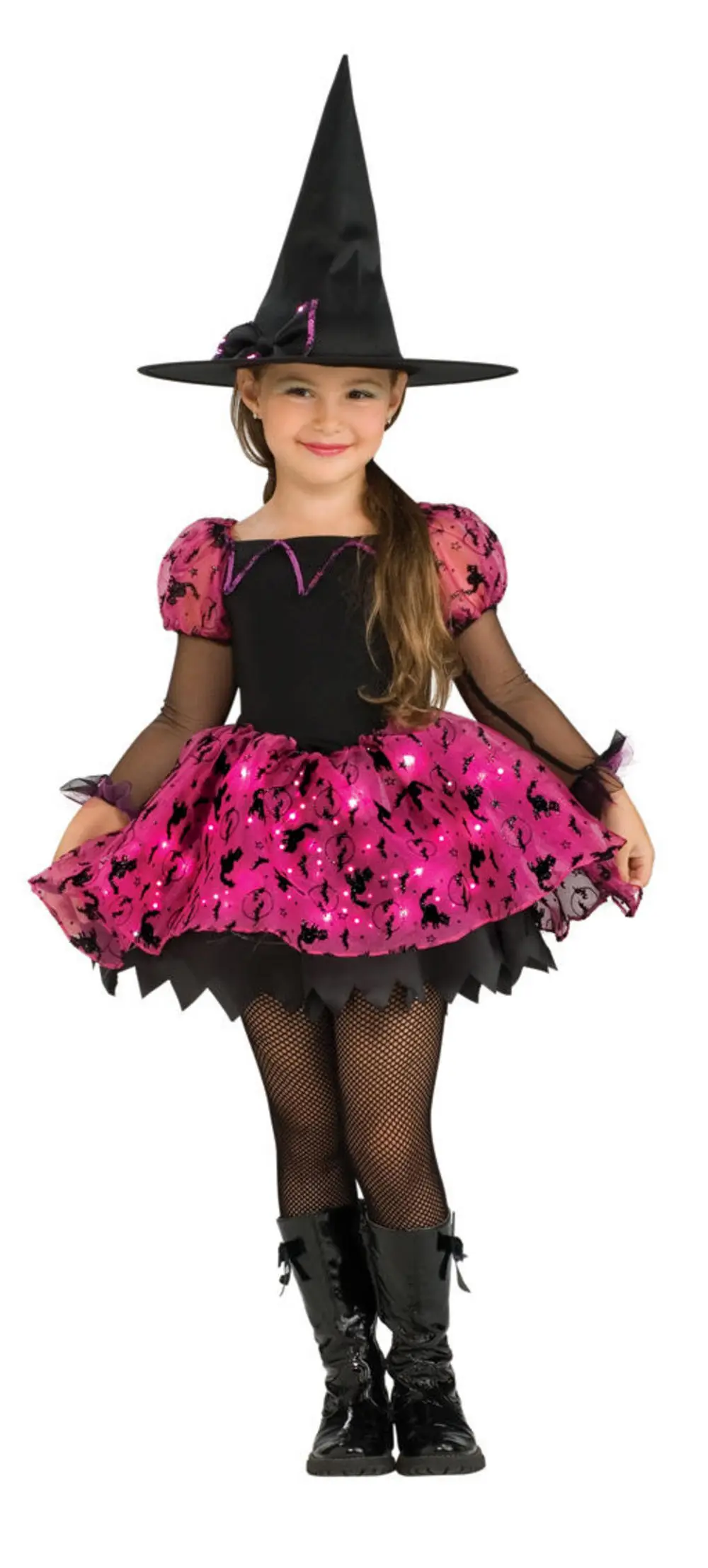Girls Moonlight Magic Witch Halloween Costume. 3 Girls Moonlight Magic Witch Halloween Costume.