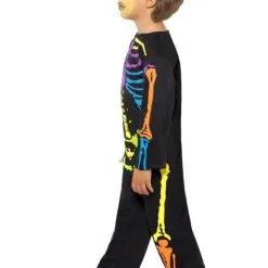 Neon Skeleton Fancy Dress -Hot Sale Cosyumes Store lrgscalepunkyskeletonboysside
