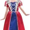 Queen Dress And Crown Costume Set -Hot Sale Cosyumes Store lrgscalequeendresskids