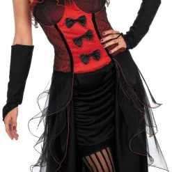 Red Burlesque Dancer Costume