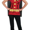 Licensed Robin T-Shirt And Cape -Hot Sale Cosyumes Store lrgscalerobin female t shirt