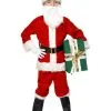 Deluxe Santa Claus Kids Costume -Hot Sale Cosyumes Store lrgscalesantak2