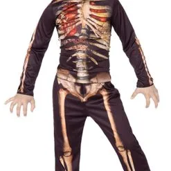 Kids 3D Skeleton Boy Halloween Costume