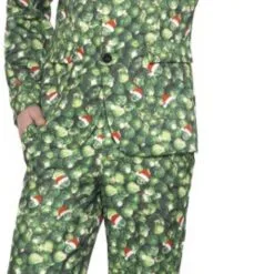 Brussle Sprout Suit Mens Costume