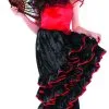 Girls Spanish Flamenco Dancer Costume 2 Girls Spanish Flamenco Dancer Costume -Hot Sale Cosyumes Store lrgscalespanishdancerchild2