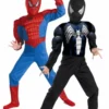 Boys Deluxe Reversible Spiderman/Venom Costume -Hot Sale Cosyumes Store lrgscalespidermanreverse
