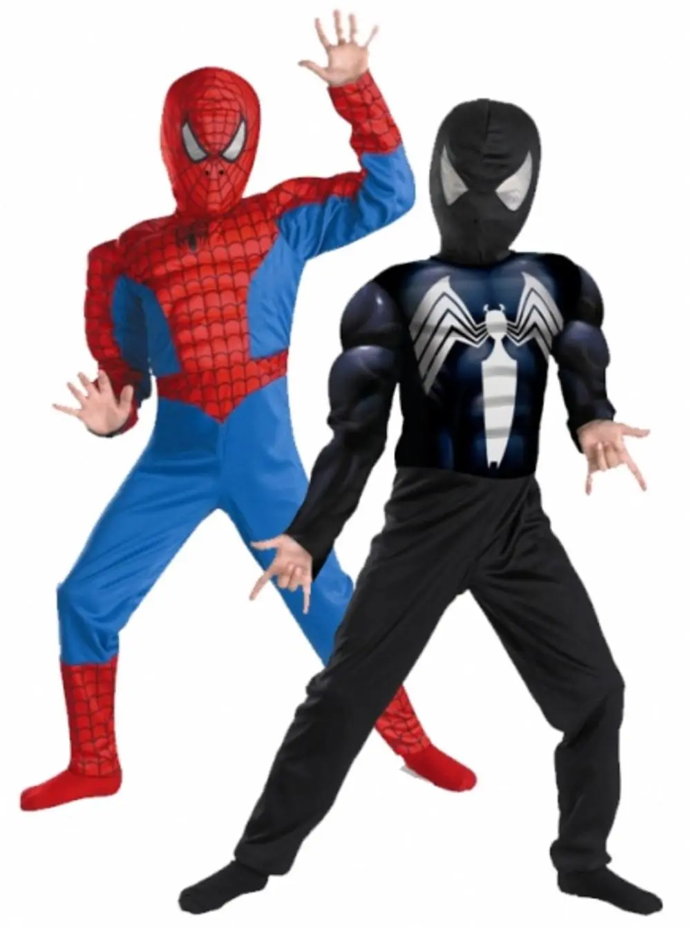 Boys Deluxe Reversible Spiderman/Venom Costume 3 Boys Deluxe Reversible Spiderman/Venom Costume