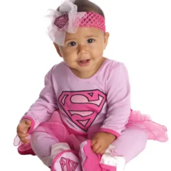 Baby's Supergirl Onesie Costume