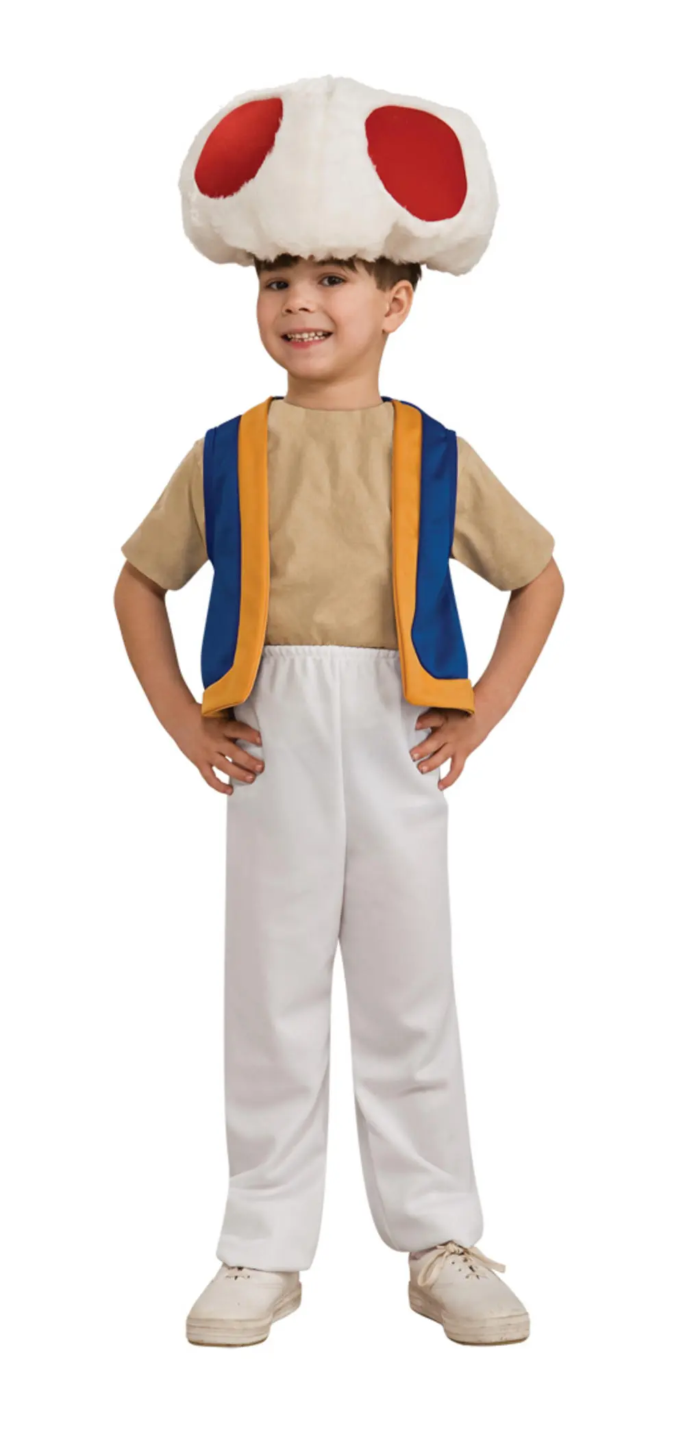 Boys' Nintendo Super Mario Bros Toad Costume 3 Boys' Nintendo Super Mario Bros Toad Costume