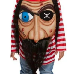 Pirate With Giant Face Boys Costume