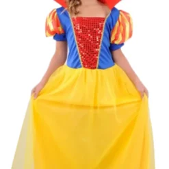 Girls Snow Princess Costume