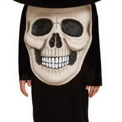 Skull With Giant Face Kids Costume
