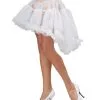 White Hi-Low Pettiskirt -Hot Sale Cosyumes Store lrgscalewhite hi lo pettiskirt