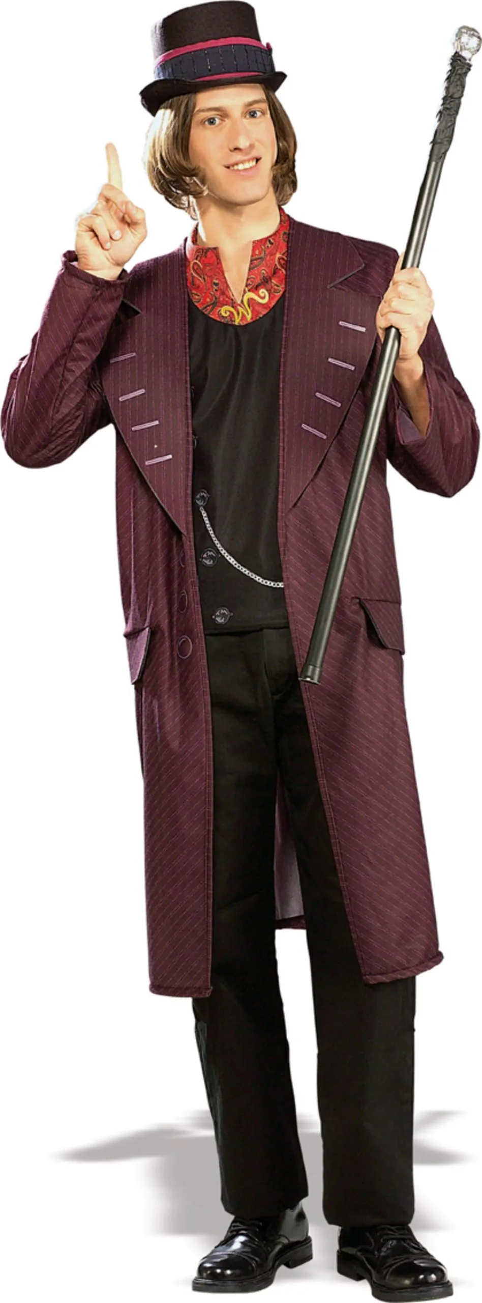 Officially Licensed Willy Wonka Costume 3 Officially Licensed Willy Wonka Costume