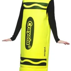 Red Crayola Crayon Costume -Hot Sale Cosyumes Store lrgscaleyellowcrayola2 1