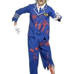 Zombie Pilot Captain Costume