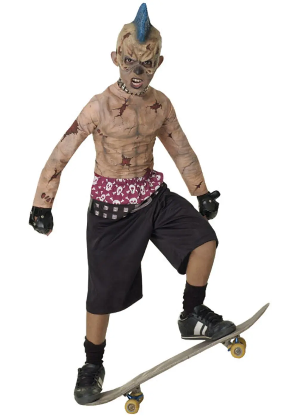 Zombie Skate Punk Costume 3 Zombie Skate Punk Costume
